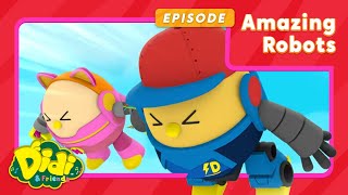 Amazing Robots | Nursery Rhymes & Songs for Kids | Didi & Friends English