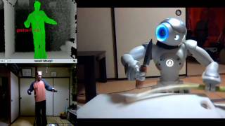 Improved Humanoid Robot Teleoperation with NAO and Kinect