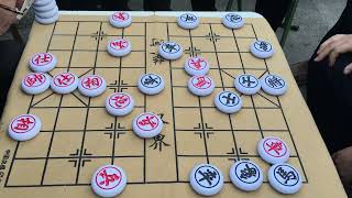 街头象棋实战，双方都不按照套路来，高手的棋谱都用不上，真精彩