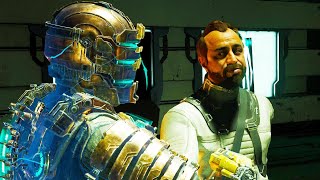 Dead Space Remake - Dr. Mercer Traps Isaac Clarke \u0026 Unleashes the Hunter (4K)