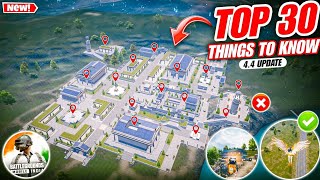Everything About BGMI 4.4 Update😍Top 30 Things/Tips You MUST Know | Hero’s Crown GUIDE.