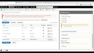 Create Conditional Elements in webform drupal 9