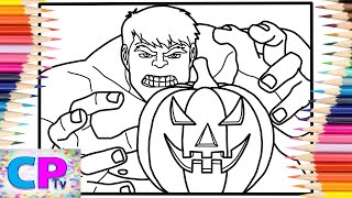 Hulk Coloring Pages/Hulk and Halloween Pumpkin/Elektronomia - Energy [NCS Release]