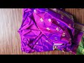 शाही मस्तानी साडी cutting and stitching gift and art nauvari saree nanded