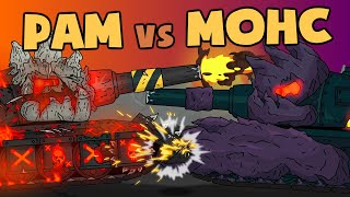 Рам - Разрушитель vs Монс - Крушитель - Мультики про танки