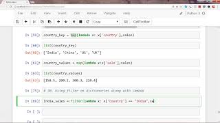 Python 3 Programming Tutorial | #10 Filtering Dictionary using filter function and lambda function
