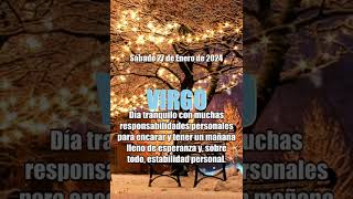Virgo HOY PUEDE SER UN DIA ESPECIAL ❤️ AMOR ❤️ suerte✅ 27-ENERO-2024 #tarot #virgo #horoscopo