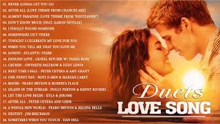 David Foster, Mariah Carey, Dan Hill, Céline Dion, Kenny Rogers, Peabo Bryson - Best Duets Love Song