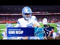 Jake Bates' WALK-OFF FG helps Lions defeat Texans on SNF, OVERCOME Jared Goff's 5 INT | Game Recap