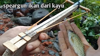 cara membuat panah ikan speargun
