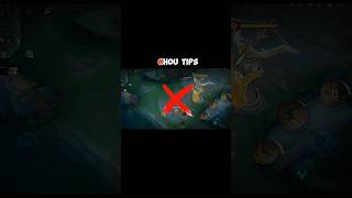 Chou Tips From Pro Player 🔥 | Best Chou Tricks MLBB #shorts #mlbb #chou