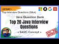 Java Interview Questions ( Part -1): Top 20 Java interview question on basic concept.