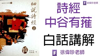 2021詩經 《國風·王風·中谷有蓷》 白話講解 徐偉珍老師