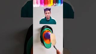 Satisfying Clay mixing  #colorfulmixing #colors  #colormixingmagic #satisfying #asmrsounds