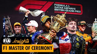 FIA Insights - Behind the Scenes of the F1 Podium Ceremony