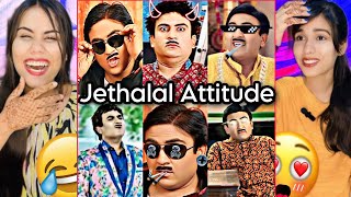 Pakistani Reaction On Jethalal Full Attitude Videos😈🔥TMKOC KILLER ATTITUDE 🥵Jethalal Thug Life😎