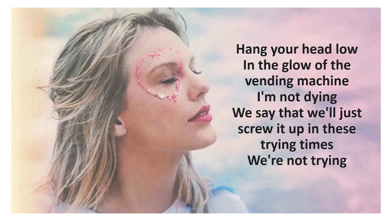 CRUEL SUMMER - Taylor Swift (Lyrics) - YouTube