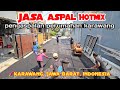 Pengerjaan Pengaspalan Aspal Hotmix Perumahan Mahkota Regency 📍Perumahan Mahkota Regency Karawang