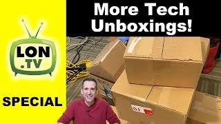 More Tech Unboxings! New Unifi Router, Soundbars, Retro Gaming Books, Computers and More!