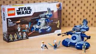 LEGO Star Wars Armored Assault Tank (AAT) Set REVIEW - 75283