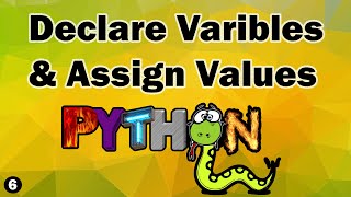 Python Declaration of Variables String & Int And Finding The Type, And Reassigning A Different Type