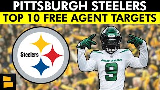 TOP 10 Steelers Free Agent Targets After Cutting Ahkello Witherspoon | Pittsburgh Steelers Rumors
