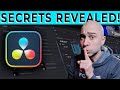 My Editing SECRETS in DaVinci Resolve 18 for Awesome YouTube Videos!