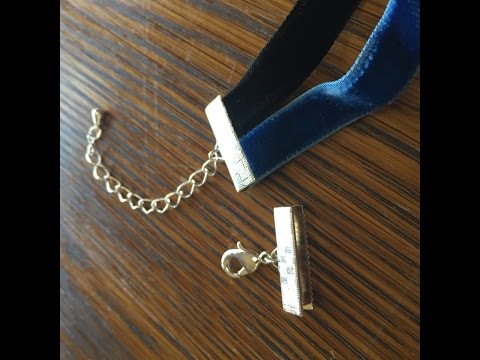 How to use ribbon crimp ends - an easy-to-follow how-to video How to use ribbon crimp ends - an easy-to-follow how-to video