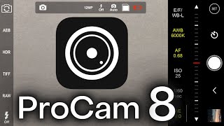 iPhone 用ベストカメラアプリ [ProCam 8] (2022)