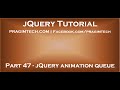 jquery animation queue