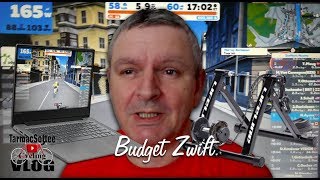 My Cheap and Cheerful Zwift Set Up | Cycling Vlog Ep65