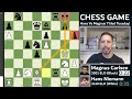 magnus carlsen guts hans niemann like a fish magnus shows no respect titled tuesday 2024