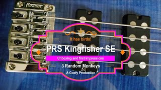 PRS SE Kingfisher bass unboxing