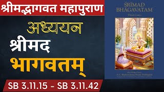 Srimad Bhagavatam Reading - SB 3.11.15 - 3.11.42