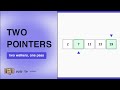 The Two-Pointer Pattern Explained — From Brute Force to O(n), Visualized