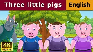 Three Little Pigs in English | Story | @EnglishFairyTales