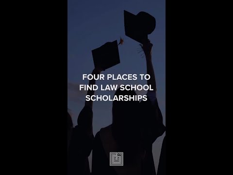 Four Places to Find Law Scholarships