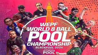 WORLD CHAMPIONSHIPS BLACKPOOL 2024 | U18 SINGLES | LAST 64 | LOUIS DOUGHERTY v JAKE CASTALDI