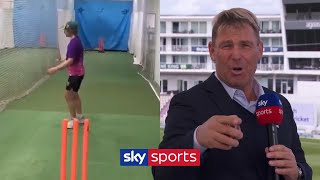 Shane Warne gives tips to young spin bowlers!