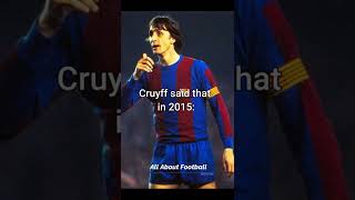 Johan Cruyff Did all this to join Barcelona 😱🥶🐐