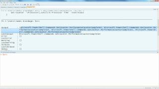 Writing Controls in ShowUI: Show-CPU