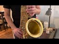 yanagisawa t 901 tenor saxophone demo www.dcsax.com