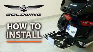 C-WAY Hitch for HONDA GOLDWING 2018+ Installation Guide
