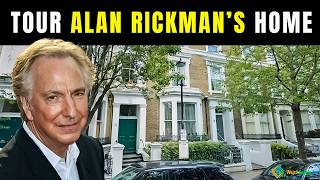 Inside Alan Rickman's New York City Loft \u0026 London Apartment