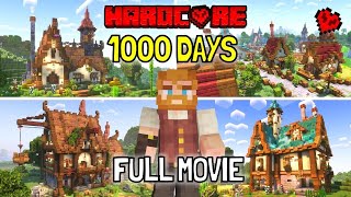 I Survived 1000 Days in HARDCORE Minecraft! FULL MOVIE!