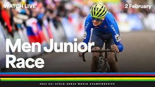 Live - Men Junior Race | 2025 UCI Cyclo-cross World Championships