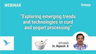 Webinar on Yogurt Trends: