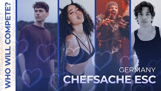 Chefsache ESC 2025 (Germany) | Who will compete?