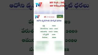 ఆదోని వ్యవసాయ మార్కెట్ వివరాలు 17-01-2025 #ఆదోని #వరంగల్ #ఎమ్మిగనూరు #కర్నూలు #వరంగల్ #ఖమ్మం