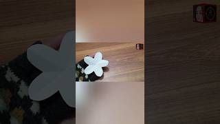 5 petels flower by folding paper, 5 petels flower cutting #diy #origami #flower #youtube #3dflowers